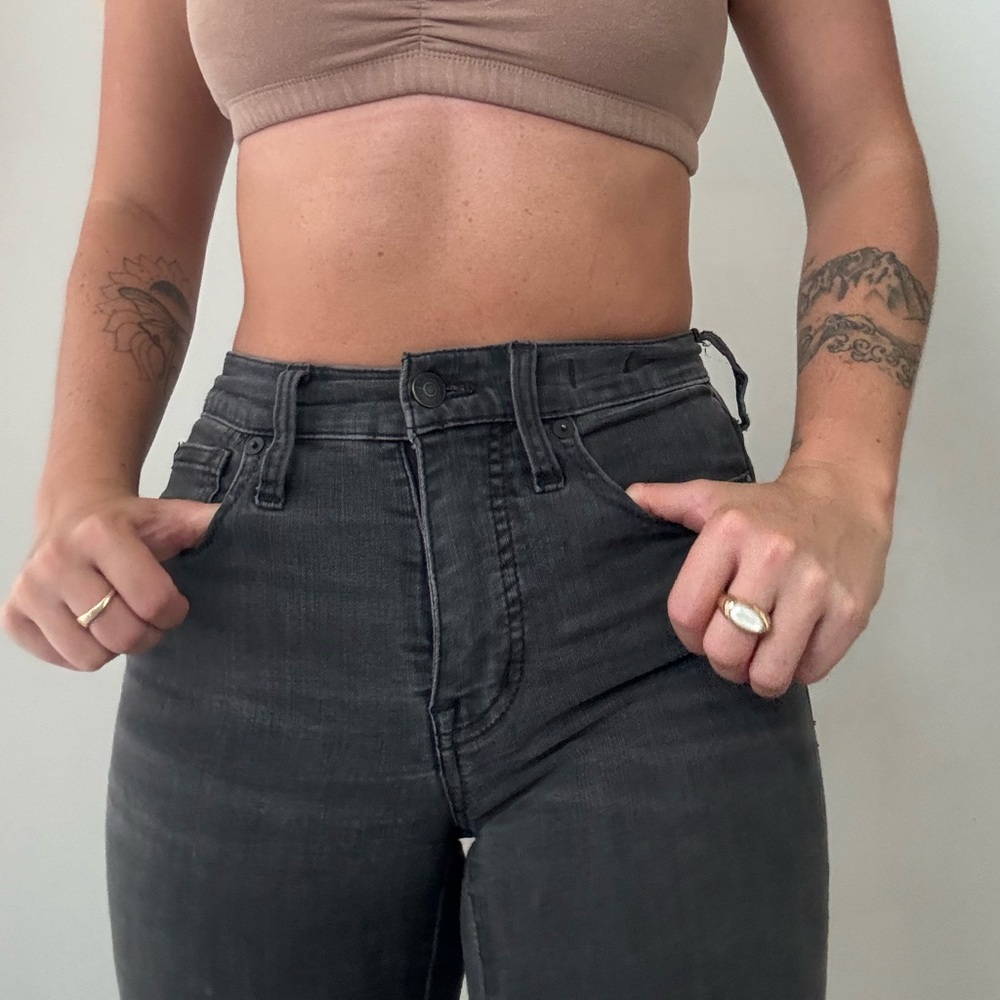 Madewell Dark Ripped Skinny Jeans - Size 23